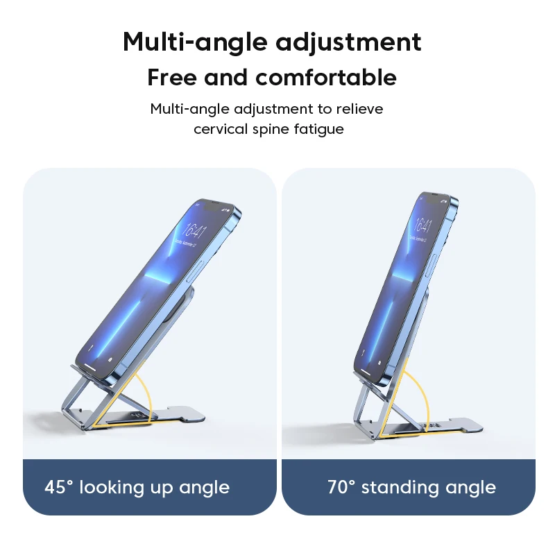 kuulaa phone holder stand aluminum cell phone stand mobile phone support for iphone 13 12 xiaomi samsung huawei fold bracket free global shipping