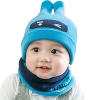 2pcs newborn babys child children knitted hat scarf winter hat warm sombrero bufanda invierno ninos bebe enfante echarpe hiver