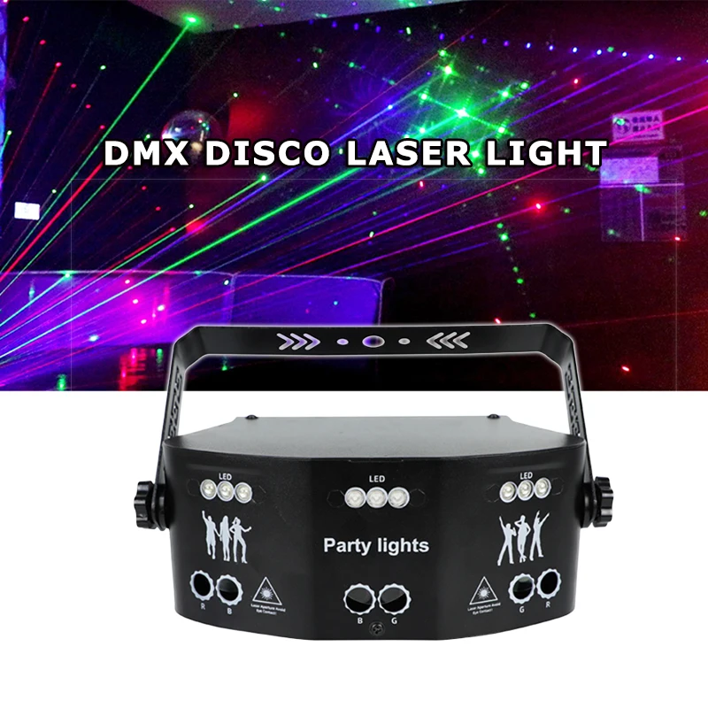 Home Party Light DMX Disco Laser Stage Lights LED Strobe Light