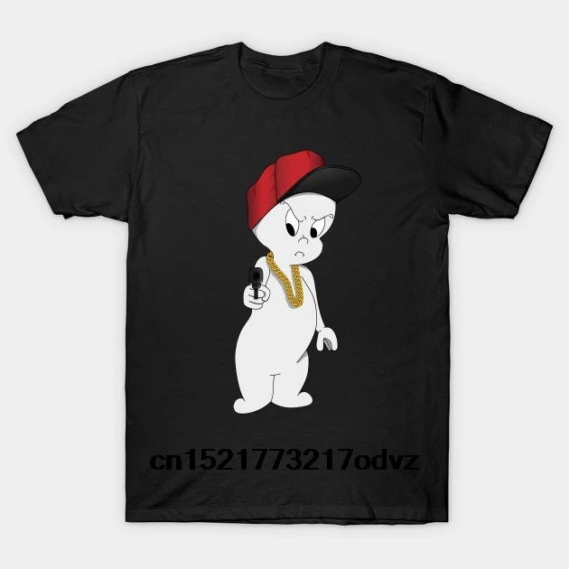 Мужская футболка Casper the not so friendly ghost модная смешная необычная женская