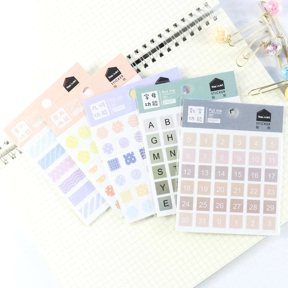 Милые конфеты Domikee для офиса школы дневника планировщика украшения Набор наклеек
