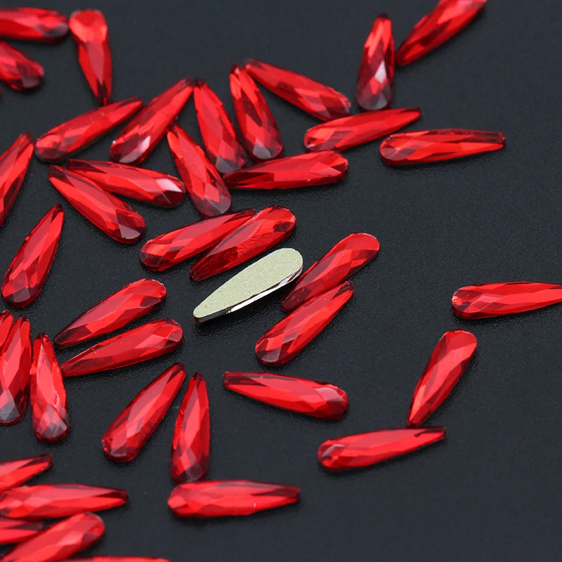 Стразы с плоским основанием Pretty Tear Drop хрустальные стразы украшение из страз