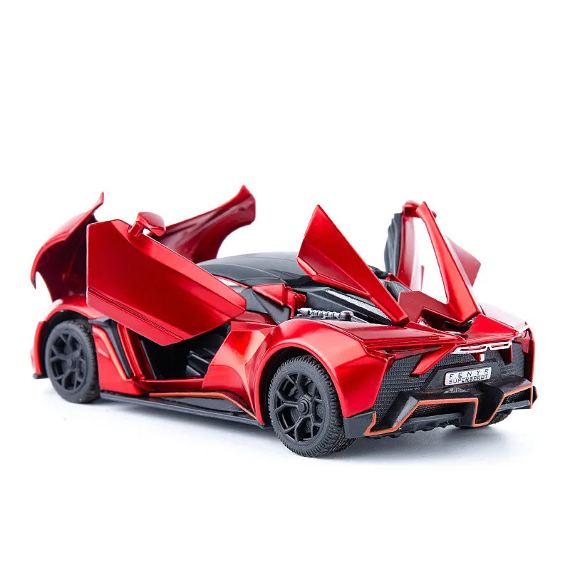 Изысканная модель спортивного автомобиля Lyken 1:32 из сплава с имитацией под