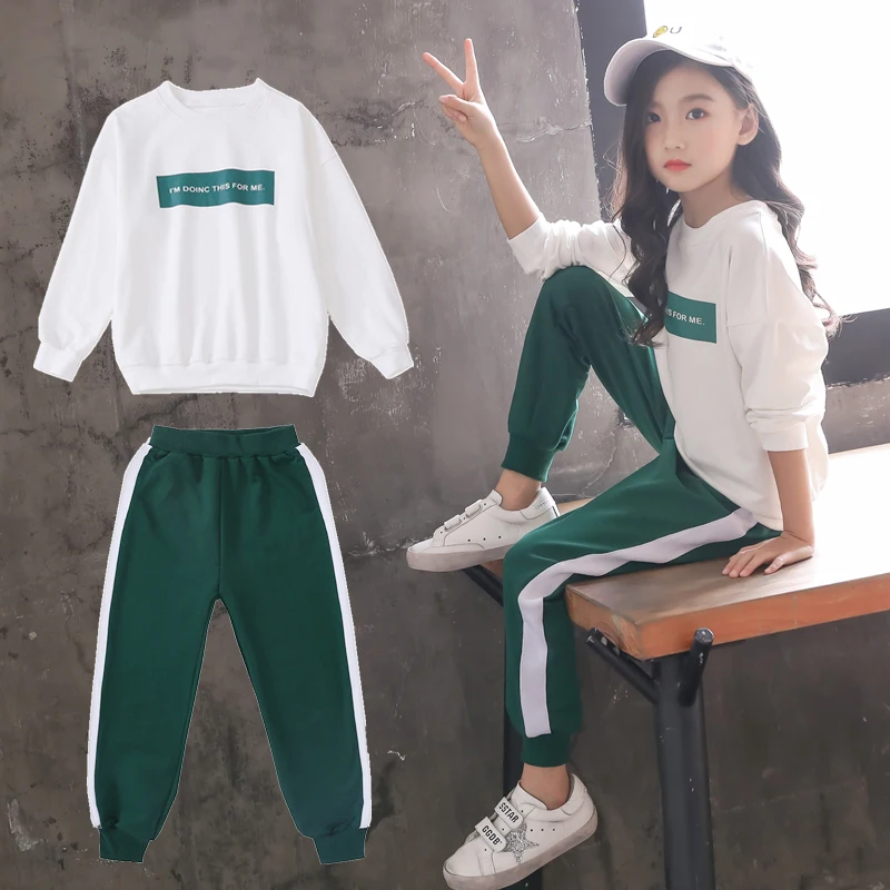 Children Clothing 2019 Autumn Winter Toddler Girls Clothes Costume Outfit Suit Kids Tracksuit For Sets | Детская одежда и обувь