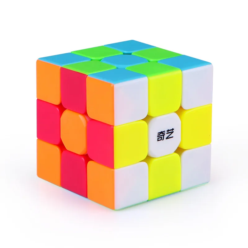 Волшебный кубик QiYi Warrior S 3x3x3 головоломка Qiyi без наклеек скоростной Обучающие