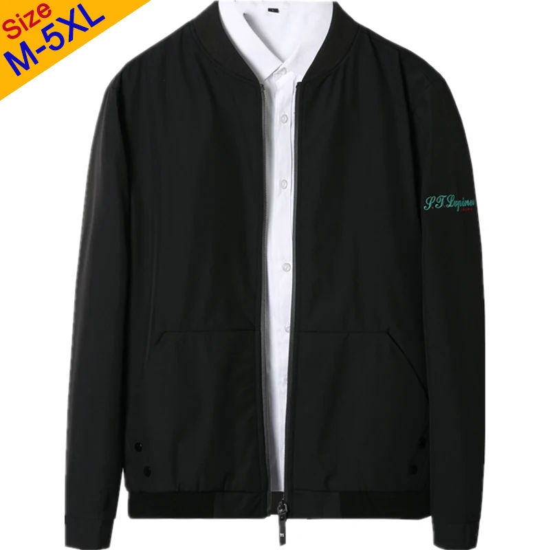 Мужская куртка бомбер с воротником стойкой размеры до 5XL|Мужские куртки| |