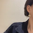 Темпераментные серьги с розовым цветком и опалом, женские серьги с бантом, роскошные серьги с крассветильник стом