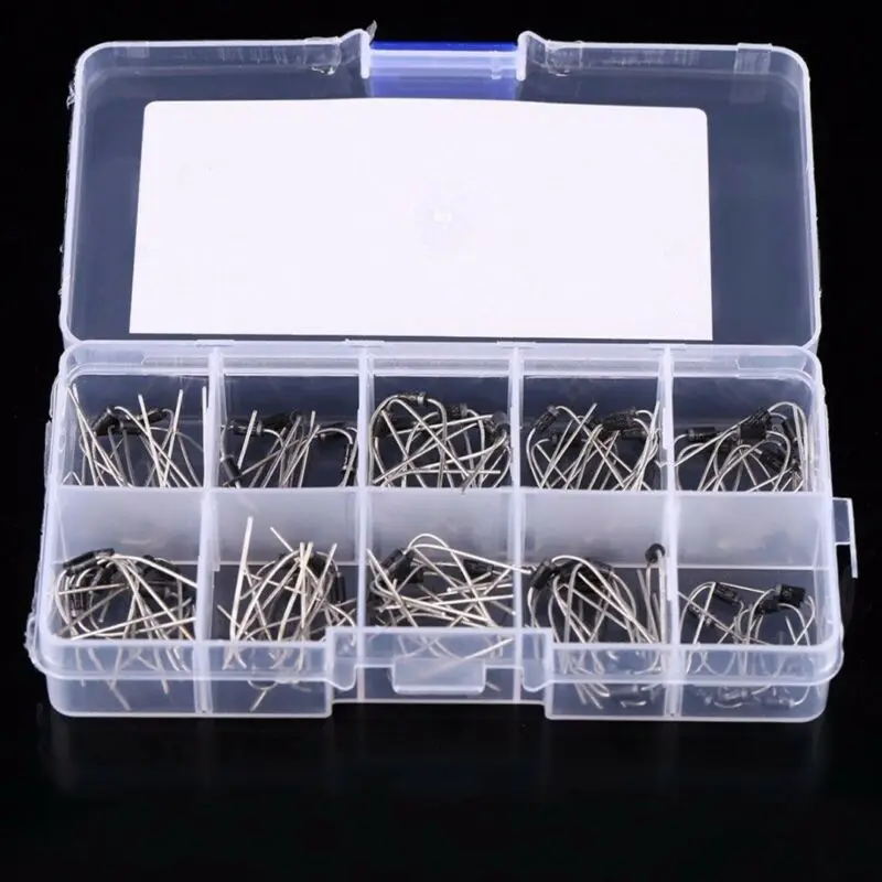 

10 Values Germanium Rectifier Diode Electronics Component Assortment Kit Supply
