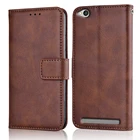 Чехол Xiomi Redmi 5a, тонкий кожаный чехол-книжка для Xiaomi Redmi 5A, 5 a, чехол-бумажник с подставкой для карт, Магнитный чехол-книжка для Redmi 5A