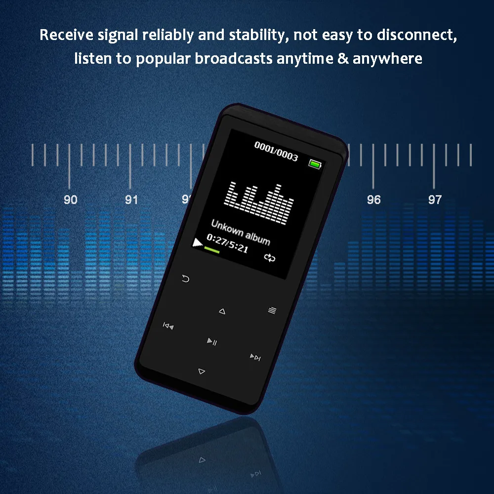 EPULA Bluetooth HiFi 8G MP3 MP4 плеер рекордер FM радио Поддержка электронная книга чтение фото