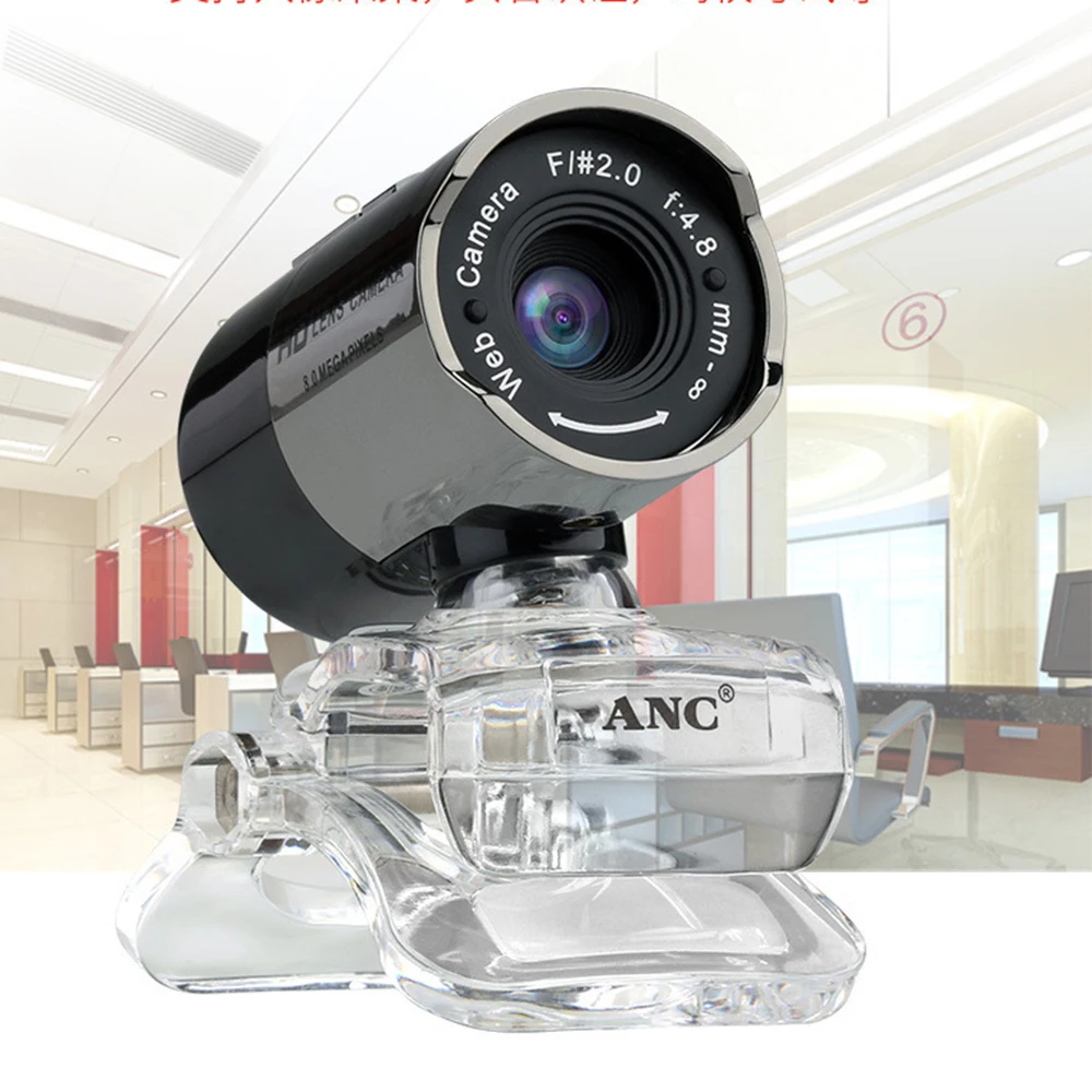 

USB2.0 HD Original Web Camera PC Night Vision Webcam USB Free Driver Camera with Microphone Webcam Auto Focusing 8Million pixels