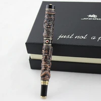 high quality luxury jinhao dragon fountain pen vintage 0 5mm nib ink pens for writing office supplies caneta tinteiro