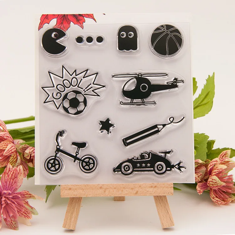 

Transparent Clear Stamps for Scrapbooking Card Making Photo Album Silicone Stamp DIY Decorative Crafts T2023