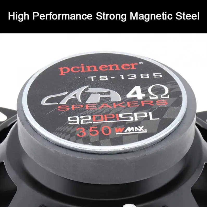 Автомобильный коаксиальный динамик 2 шт. 5 дюймов 13 см 350 Вт Авто Аудио музыка