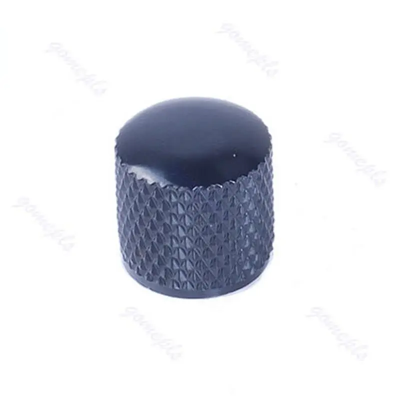 

Homeland Knob Tunning Tone Volume Metal Dome Knob For Electric Guitar Bass FD TL Black