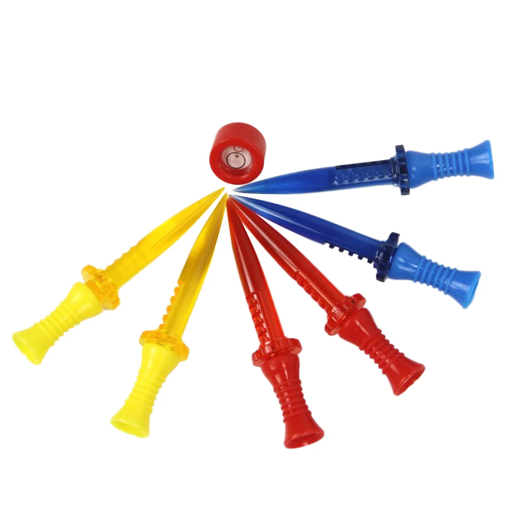 6 шт. Регулируемый резиновый Тройник держатель для практики и вождения коврики 80