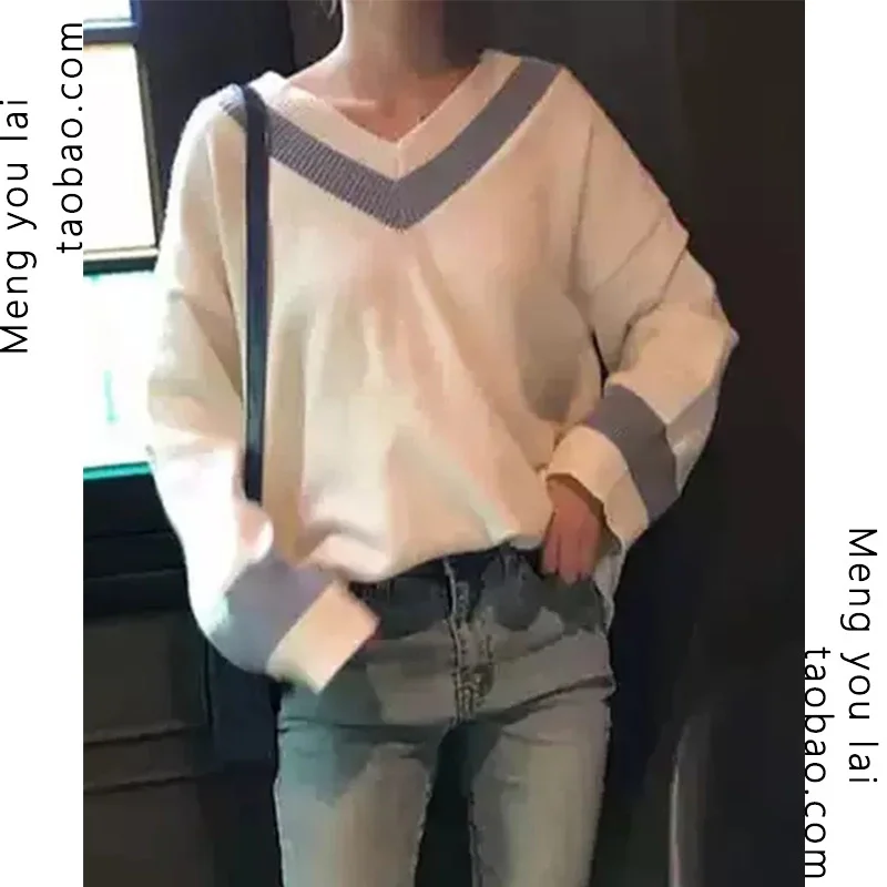 

Осень 2021, зимний свитер, женские топы, вязаный пуловер, женская мягкая теплая толстая верхняя одежда