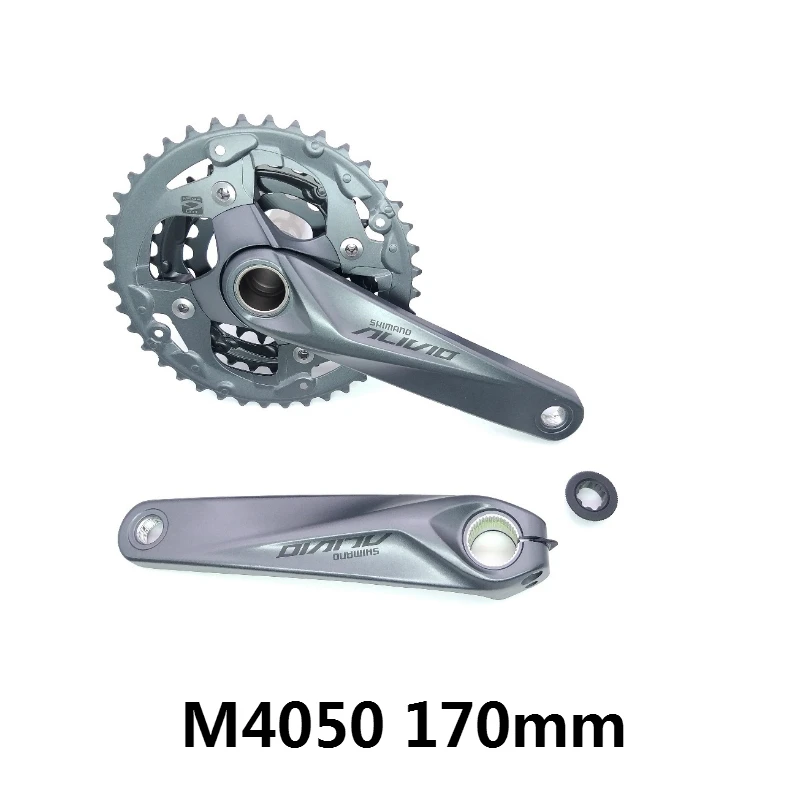 m4050 170mm ALIVIO M4050 шатун для велосипеда, FC-M4050, цепное колесо с ВВ кривошипом 170 175 мм, запчасти для велосипеда M4000 - Цвет: m4050 170mm