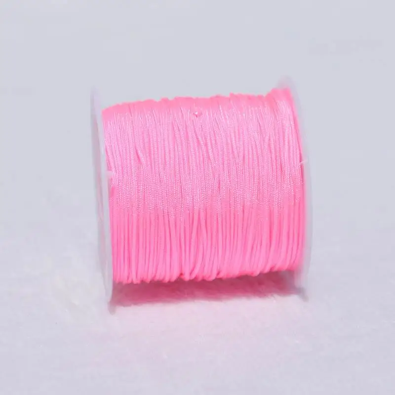 

1Roll Nylon Cord Jewelry Thread High Quality Hot Sale 39 Colors Jewelry Accessories Popular Bracelets For Necklace DIY Thread