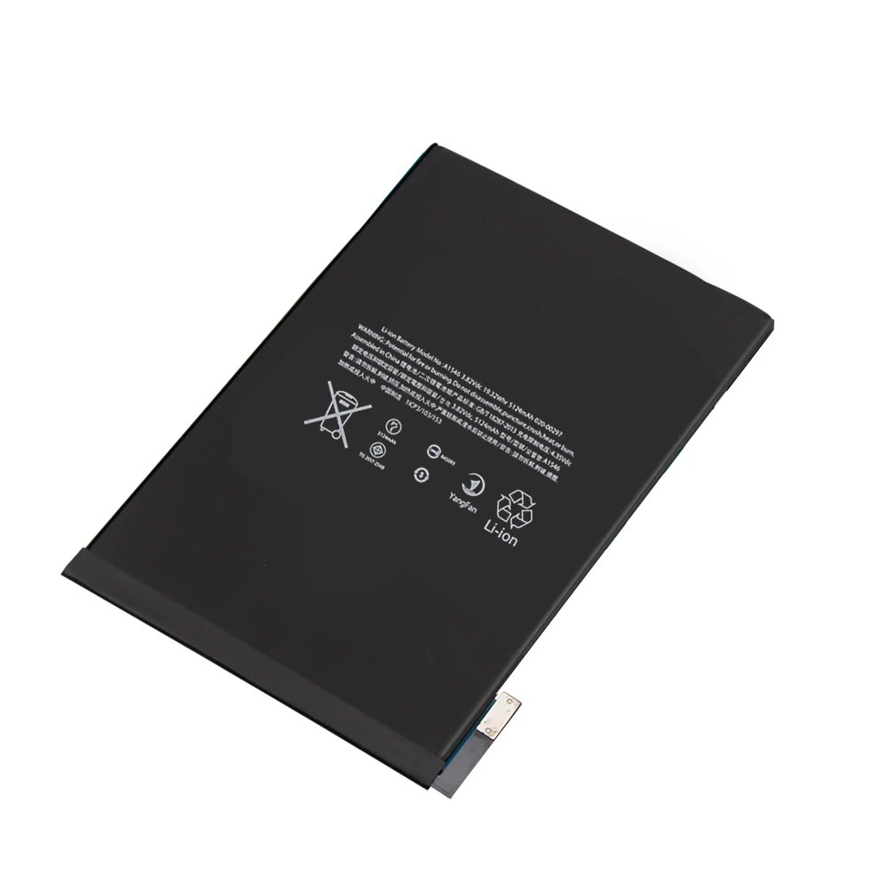 100% новый запасной аккумулятор для iPad mini 4 Mini4 A1538 A1546 A1550 A1389 5124mAh реальная емкость 0