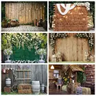 Фоны для фотосъемки винтажная гирлянда с люминесцентные лампы декоративными горшками с цветами свеча сцена фотографические фоны для фотостудии