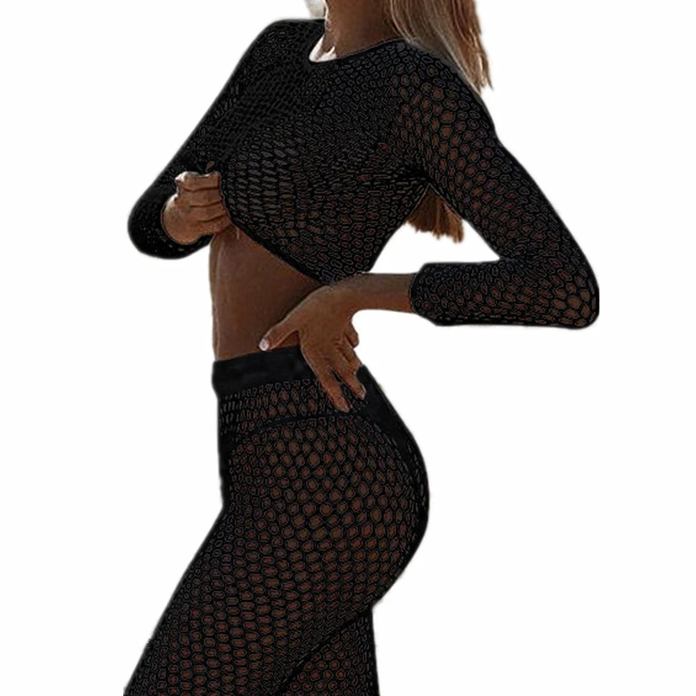 

Женское сексуальное бикини, Пляжная накидка, Paereo, одежда для купания, сетчатая пляжная прозрачная ажурная блузка с длинным рукавом и длинны...