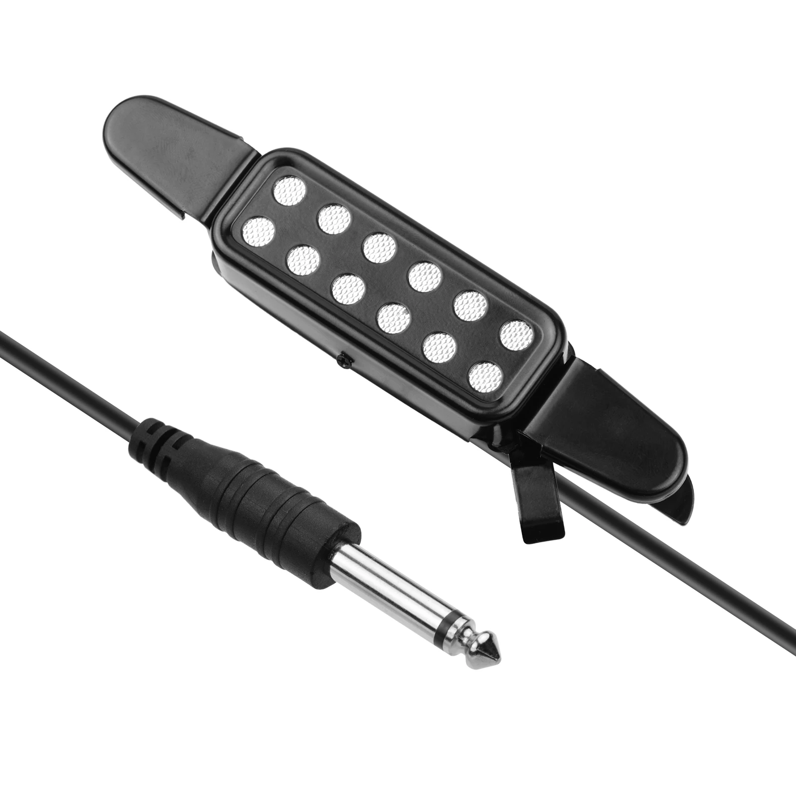 

2.9 Meters Cable Guitar Pickup Clip-on Guitar Pick Up Transducer Instrument Pick-up with 1/4 Inch Connector