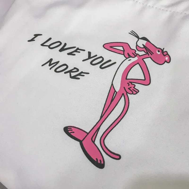 Холщовая Портативная сумка для покупок на одно плечо с принтом портативная