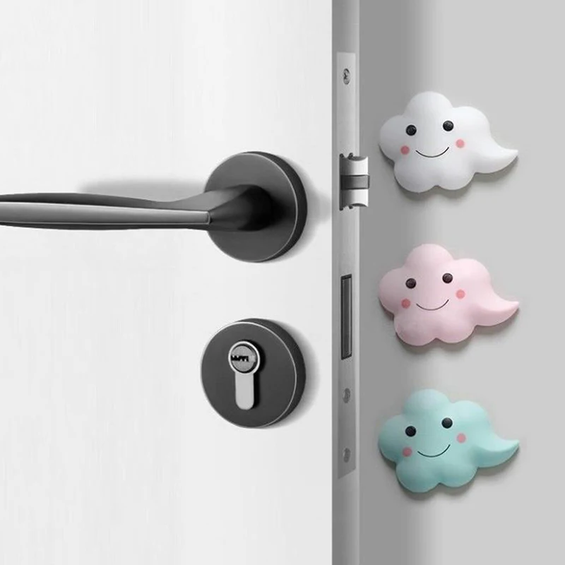 1 шт. Силиконовая накладка на дверь | Обустройство дома