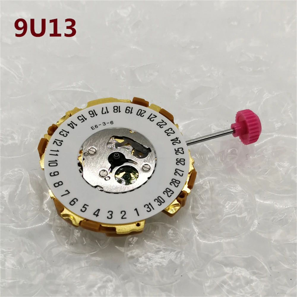 

Часы 9U13, новинка в Японии, кварцевый механизм 9U13 с одним календарем и тремя контактами, батарейки не входят в комплект