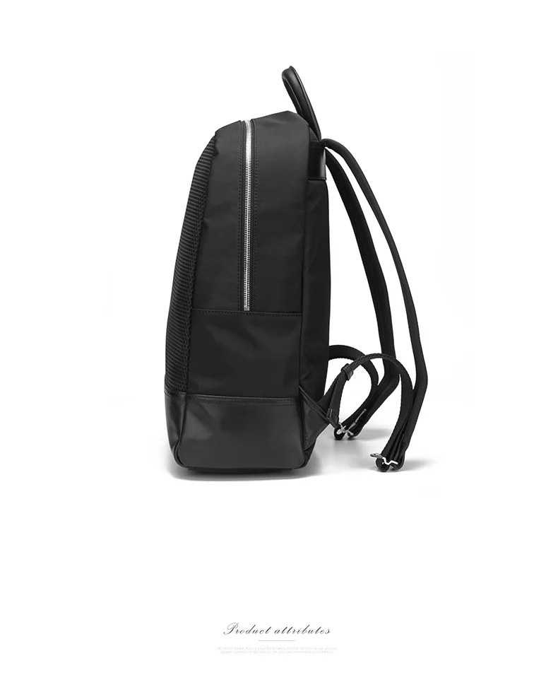 BVP мужской рюкзак из натуральной кожи от известного бренда легкий для ноутбука 14