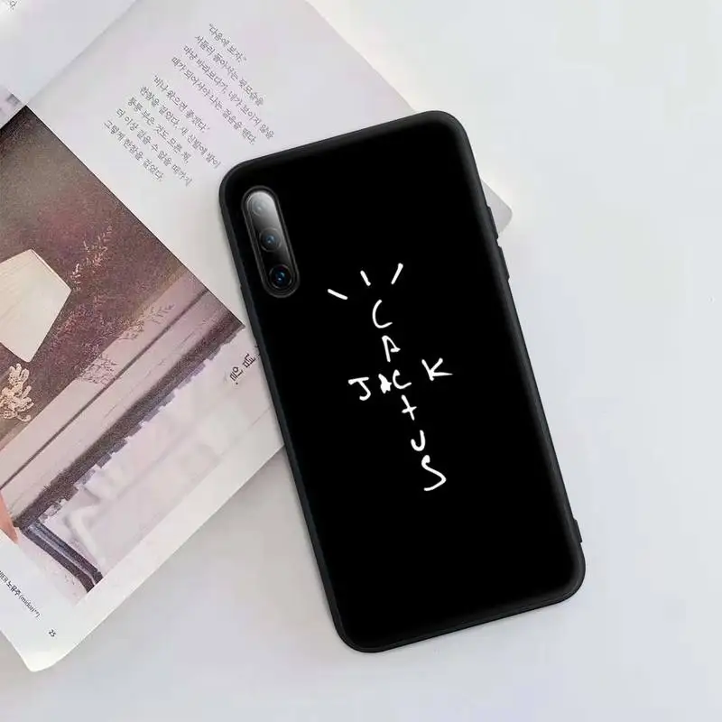 

New Product Jackboys Travis Scott Black Rubber Phone Cover For Redmi Note 6 8 9 Pro Max 9s 8t 7 5A 5 4 4x Case