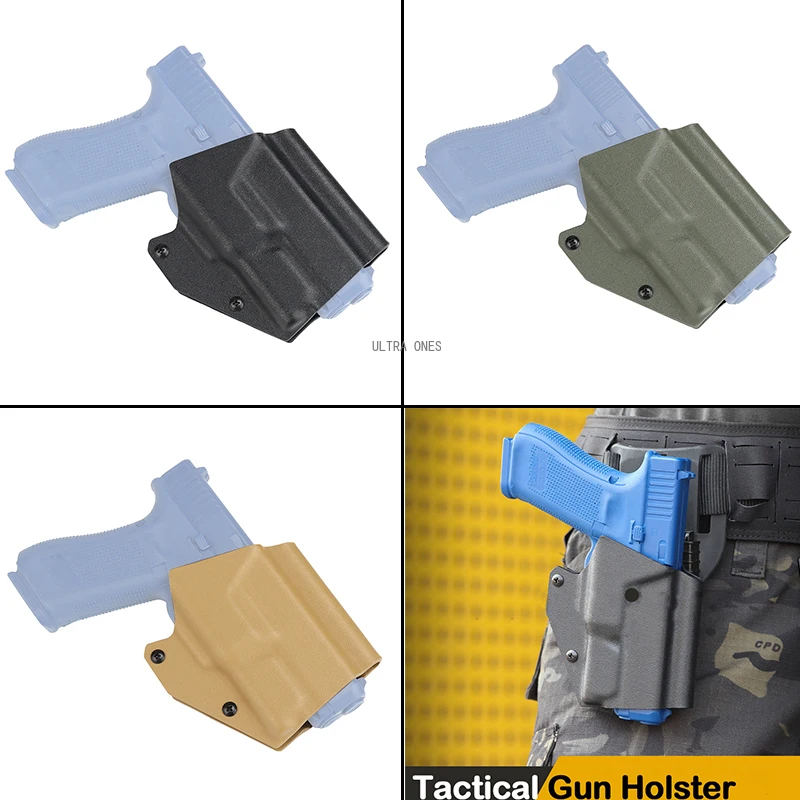 

Military Tactical Gun Holster Hunting Shooting Cs Waist Belt Airsoft Paintball Pistols Holsters Case for GLOCK 9/40/17/19/19X/45