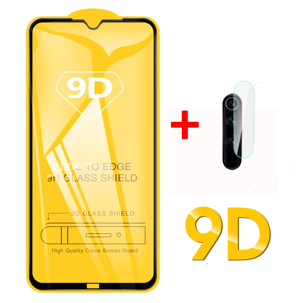 Закаленное стекло для Xiaomi Redmi Note 8 Pro Защитное камеры Xiomi Note8 8T 9 Защитная пленка