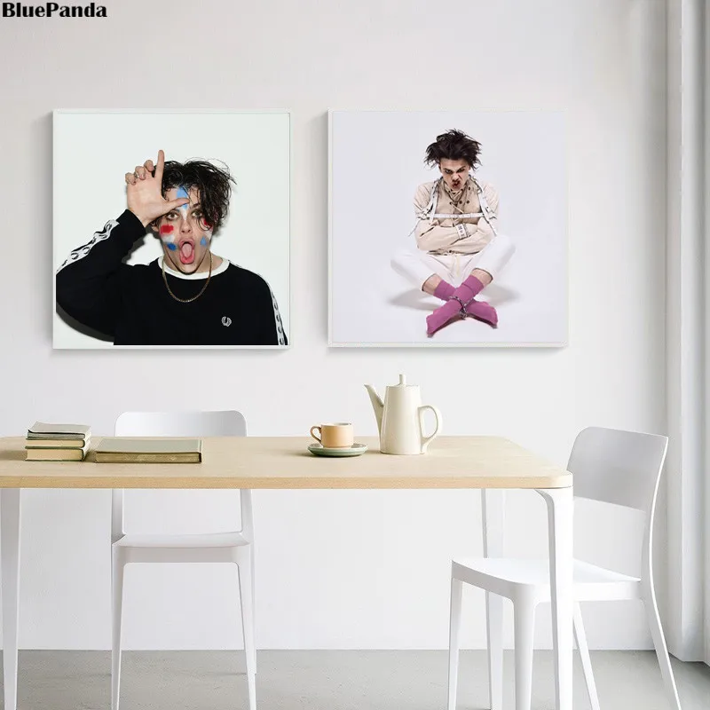 Британская певица Yungbludes масляная Печать на холсте картина модульные картины для