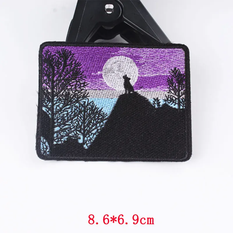 Патчи Prajna с вышивкой для путешествий патчи одежды утюгом нашивки на одежду в