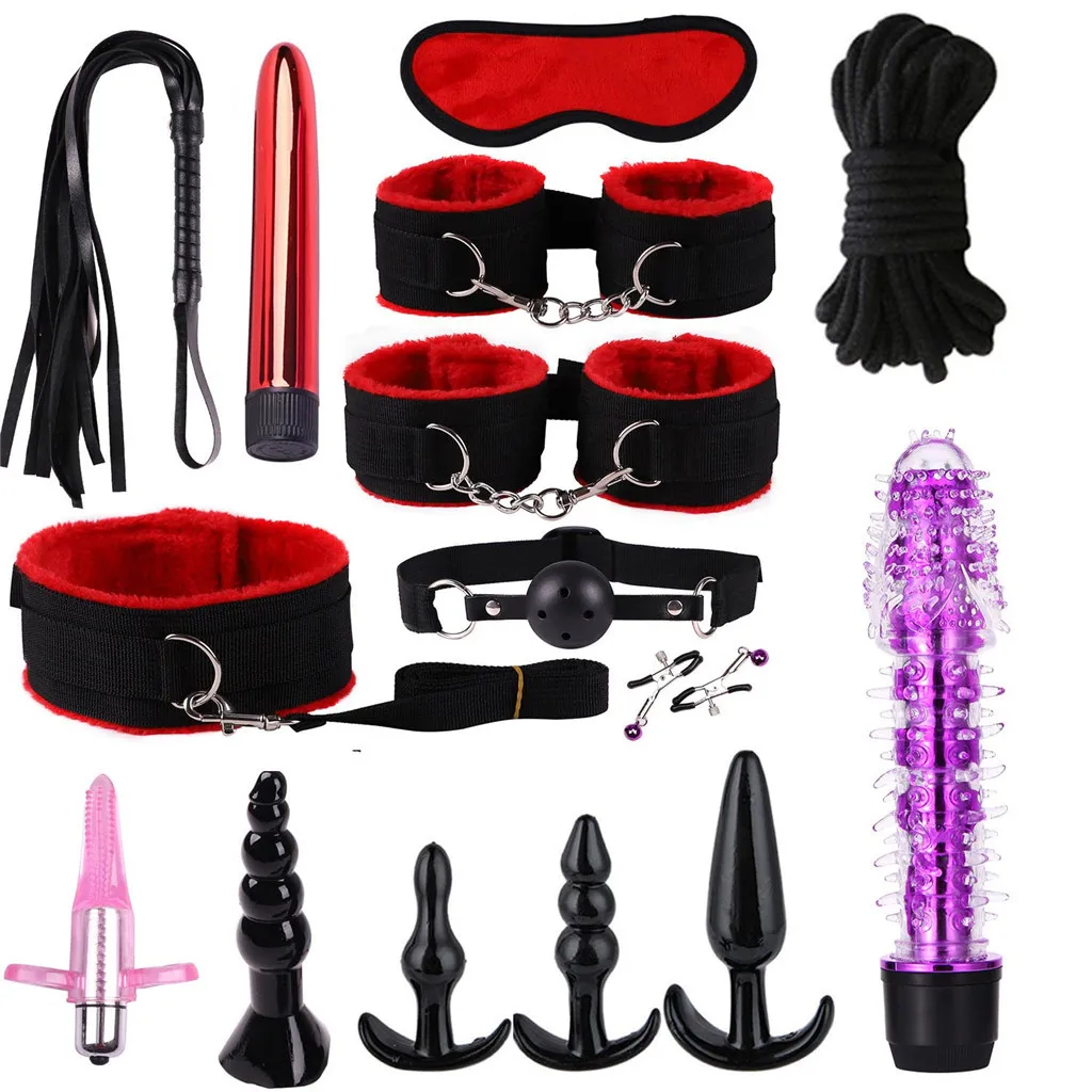 Горячие сексуальные эротические наручники костюм секс игрушки взрослый кнут