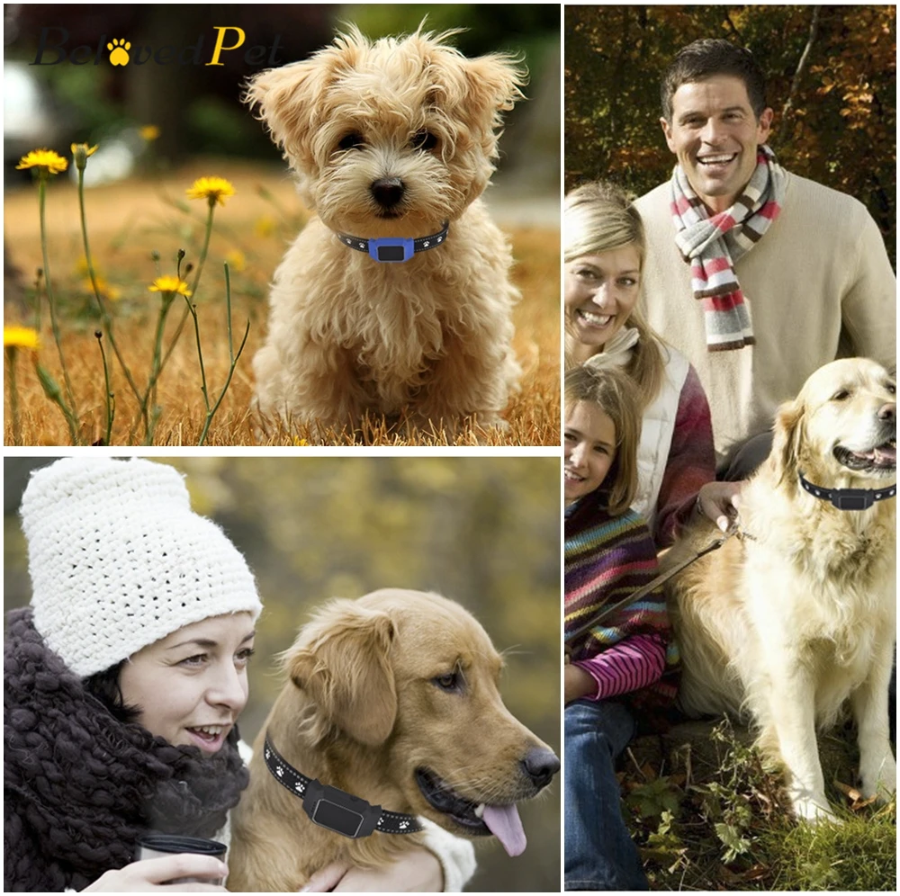 Оригинальный мини-умный gps-трекер для домашних животных с ошейником собак кошек