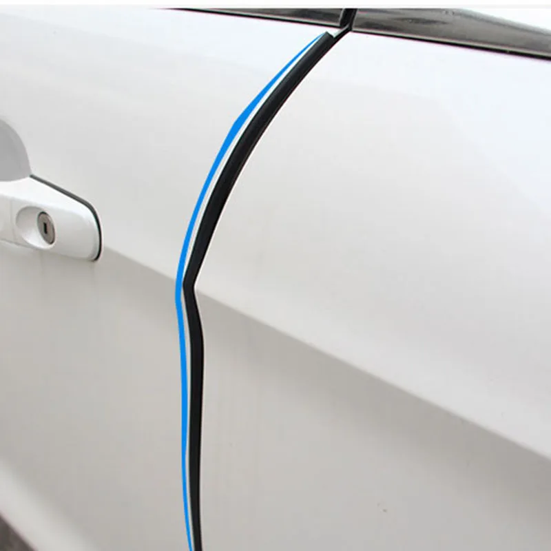 

5M U type Car Door Rubber Edging Strip Sealing Anti-rub Anti-collision Strip for Citroen C-Quatre Peugeot 206 207 208 301 307