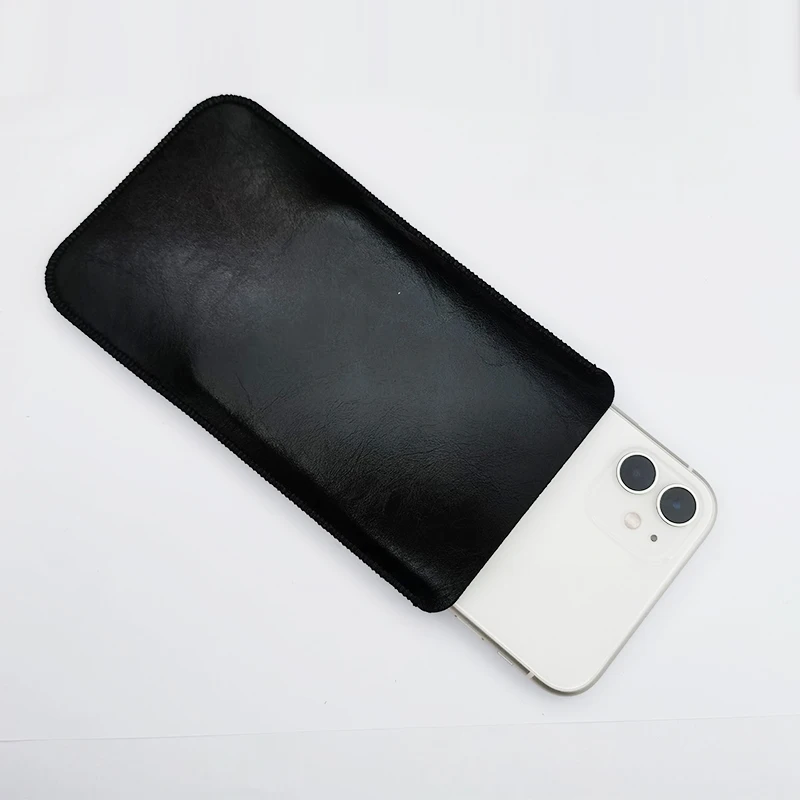 IPhone 12 Por 12 mini 12 pro max kılıf mikrofiber deri telefon kılıfı çanta kapak kılıfı cep ile kart yuvası