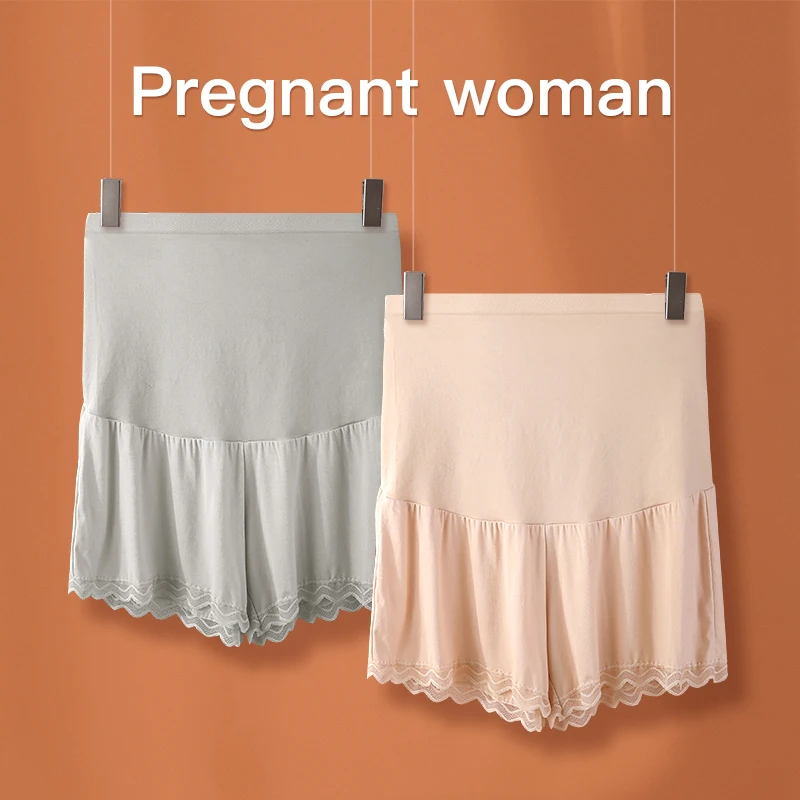 

Maternity shorts, spring/summer, adjustable high waist underwear maternity, loose pregnancy leggings