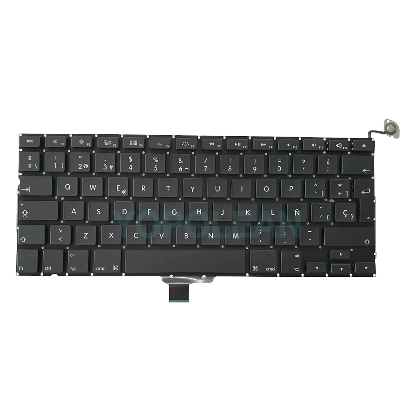 Новая испанская клавиатура A1278 с подсветкой для Macbook Pro 13 дюймов a1278 испанской