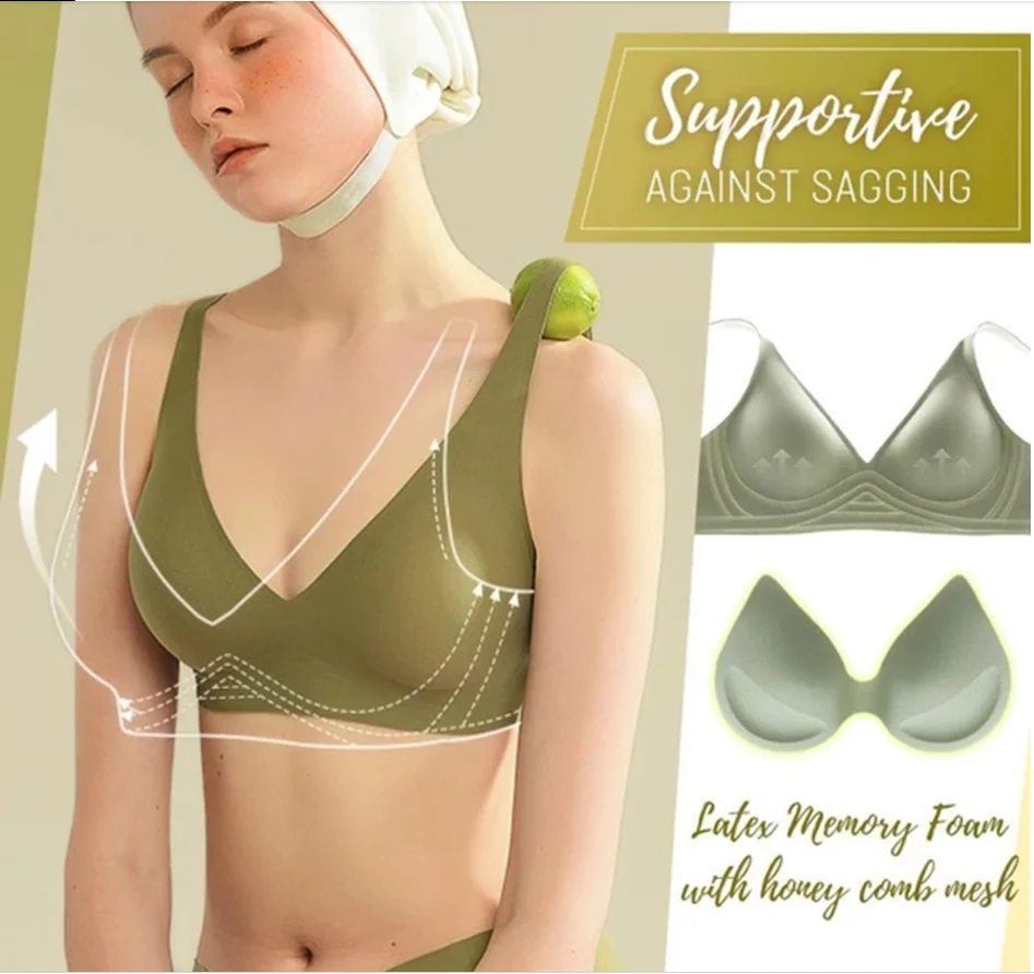 Новинка бесшовный бюстгальтер с эффектом памяти 5D пуш-ап мягкий глубоким