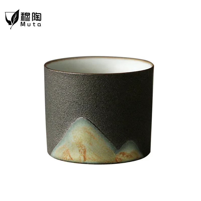 Керамический чайный набор чайная чашка белый фарфоровый с нефритом домашняя