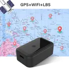 Магнитный мини-автомобильный GPS-трекер, устройство для отслеживания в реальном времени, Умный Магнитный GPS-трекер, WIFI + LBS + GPS-локатор автомобиля