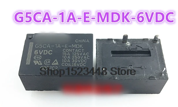  10PCS/Lot New G5CA-1A-E-MDK 6VDC G5CA-1A-E-12VDC G5CA-1A-E 12VDC G5CA-1A-E-24VDC 24VDC 10A 4PIN | Обустройство дома