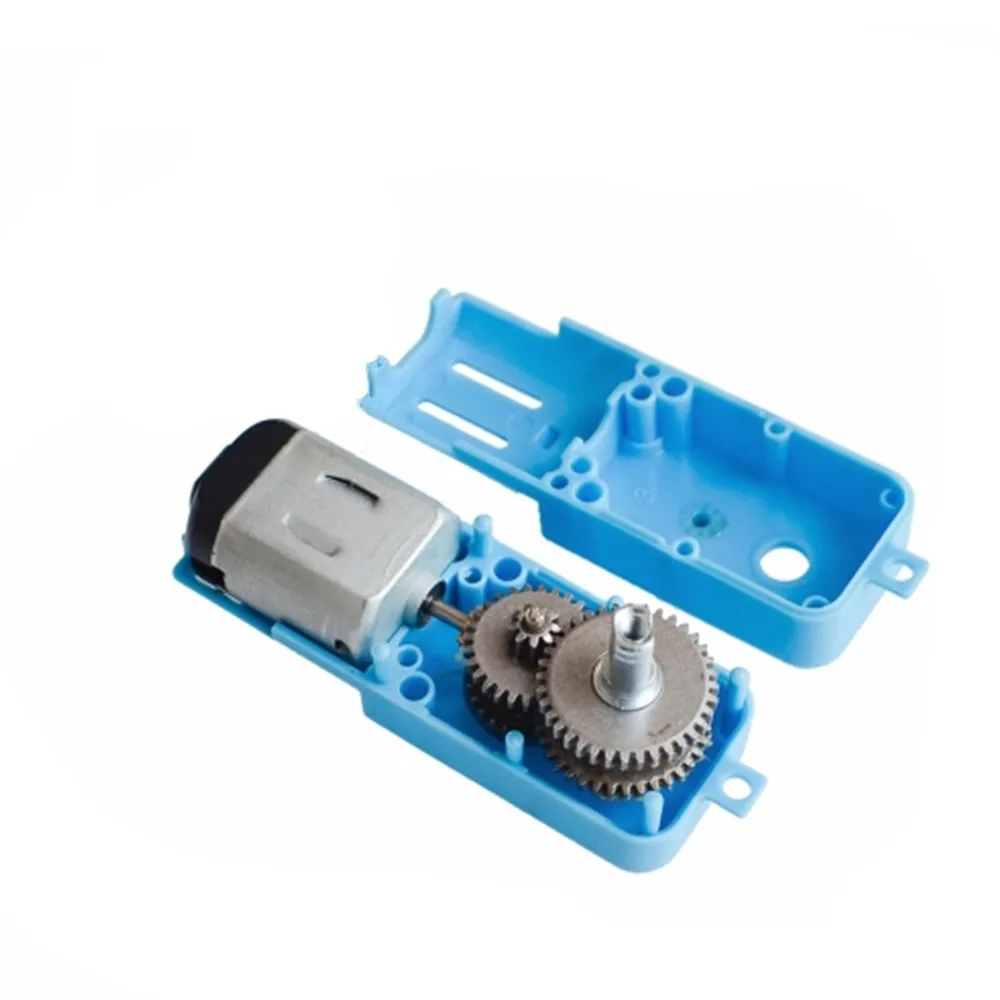 Металлическая Шестерня робот Интеллектуальный автомобиль редуктор ed двигатель