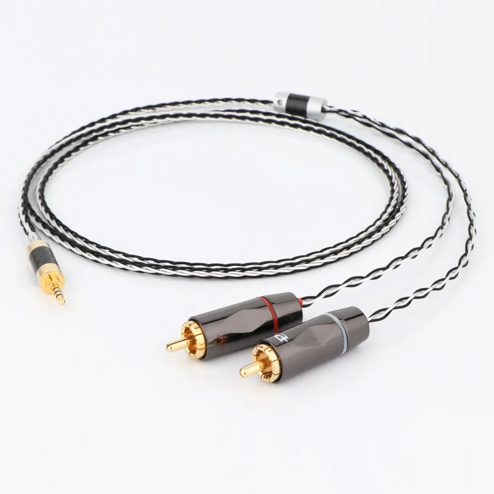 

Preffair 1PC Hifi 2.5mm TRRS Balanced to 2 RCA Male Cable For Astell&Kern AK100II,AK120II,AK240, AK380,AK320,DP-X1