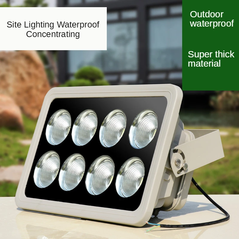 

Прожектор IP65, водонепроницаемый наружный настенный отражатель, светильник для сада, квадратный прожектор, светодиодный прожектор 600 Вт, 800 Вт, 1000 Вт, освещение на месте