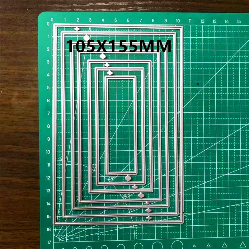 Квадратная рамка металлические штампы и для сделай сам Скрапбукинг изготовление